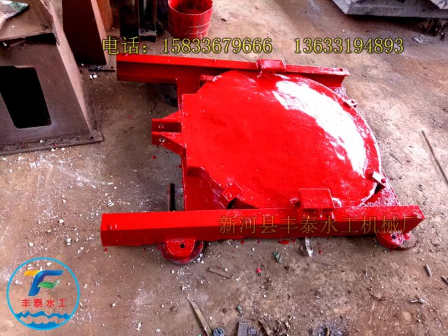 ZMQY型墙式镶铜铸铁圆闸门